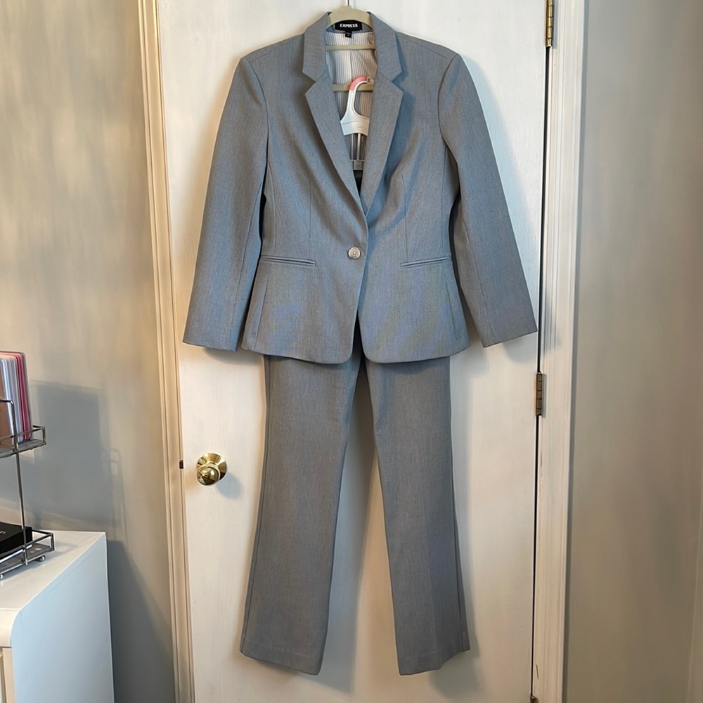 Express 3 piece women’s pant and Skirt Suit